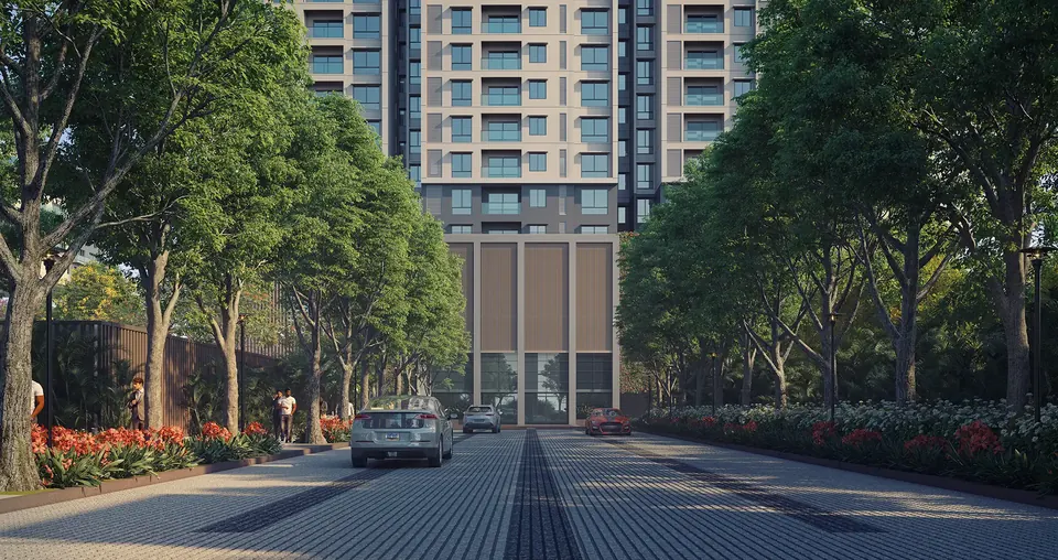The grand drive at Brigade Altius